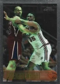 1996-97 Topps Chrome #142 Lorenzen Wright