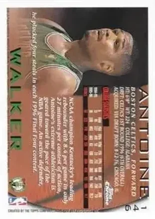 Antoine Walker back