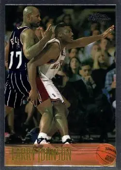 1996-97 Topps Chrome #149 Larry Johnson