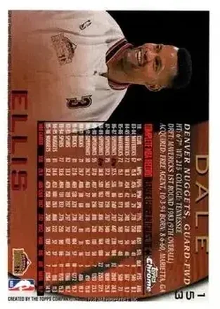 Dale Ellis back