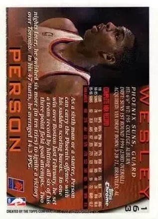 Retro di Wesley Person