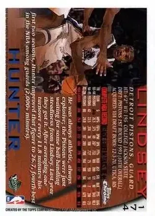 Reverso de Lindsey Hunter