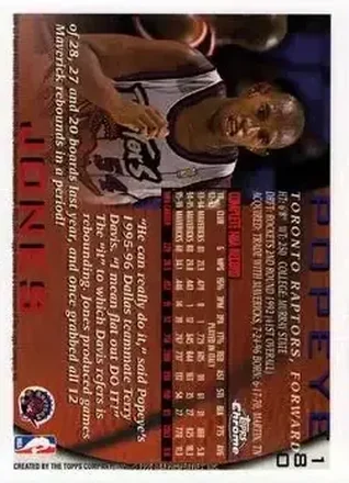 Popeye Jones Rückseite