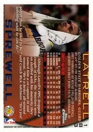 Latrell Sprewell 裏面