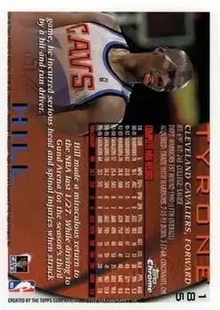 Tyrone Hill 背面