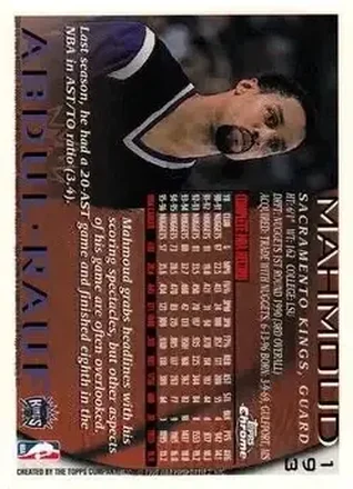 Verso de Mahmoud Abdul-Rauf