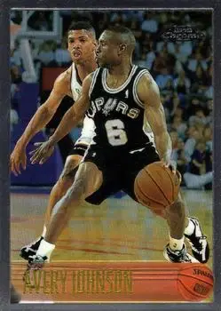1996-97 Topps Chrome #202 Avery Johnson
