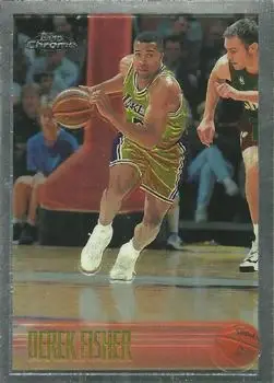 1996-97 Topps Chrome #206 Derek Fisher