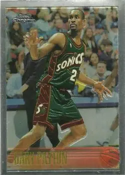 1996-97 Topps Chrome #212 Gary Payton