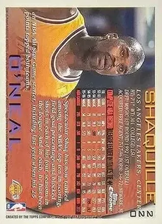Reverso de Shaquille O'Neal
