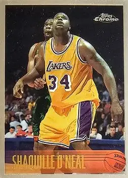 1996-97 Topps Chrome #220 Shaquille O'Neal
