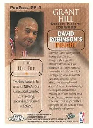 Grant Hill 裏面