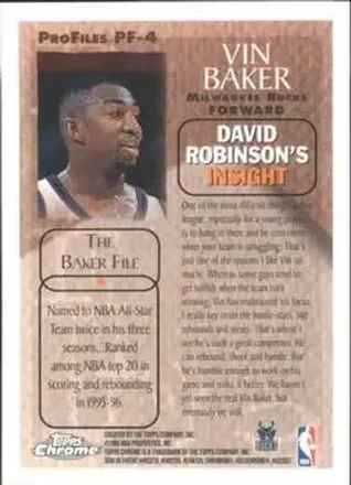 Achterkant van Vin Baker