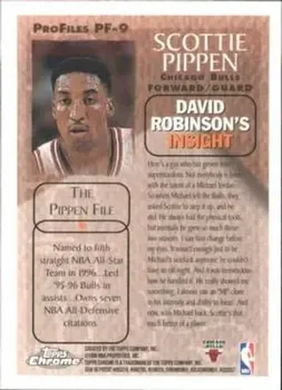Scottie Pippen 背面