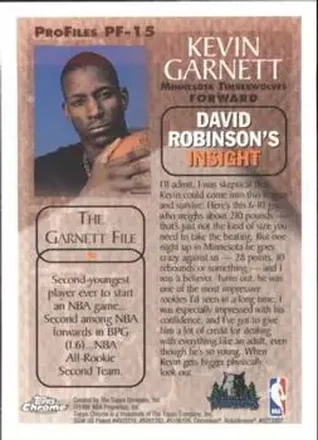 Kevin Garnett 裏面