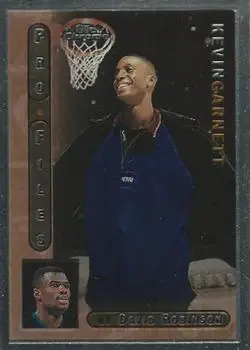 1996-97 Topps Chrome #PF-15 ProFiles by David Robinson Kevin Garnett