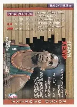 Shawn Kemp Rückseite