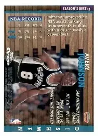 Avery Johnson Rückseite