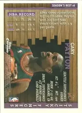 Retro di Gary Payton