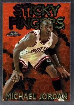 1996-97 Topps Chrome #18 Season's Best Michael Jordan