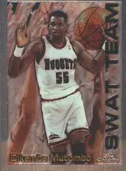 1996-97 Topps Chrome #21 Season's Best Dikembe Mutombo