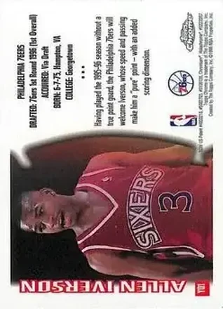 Allen Iverson Rückseite