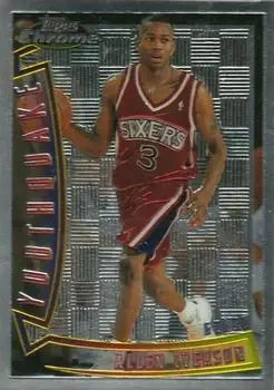 1996-97 Topps Chrome #YQ1 Youthquake Allen Iverson