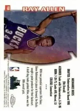 Ray Allen Rückseite
