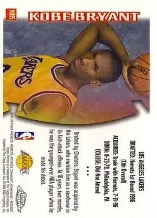 Kobe Bryant Rückseite