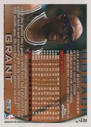 Horace Grant Rückseite