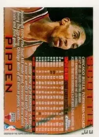 Scottie Pippen Rückseite