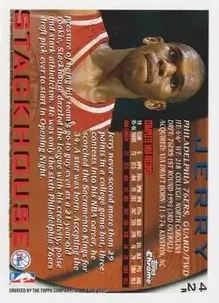 Jerry Stackhouse 背面