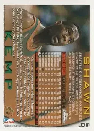 Shawn Kemp Rückseite