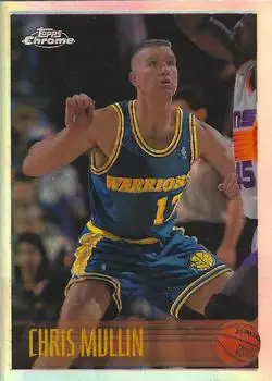 1996-97 Topps Chrome #69R Refractors Chris Mullin