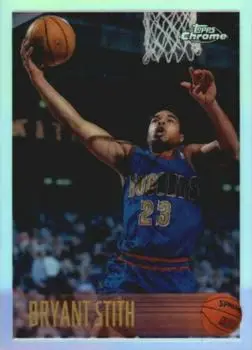 1996-97 Topps Chrome #103R Refractors Bryant Stith