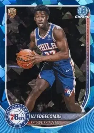 2025-26 Bowman Sapphire Edition #BCV-3 VJ Edgecombe