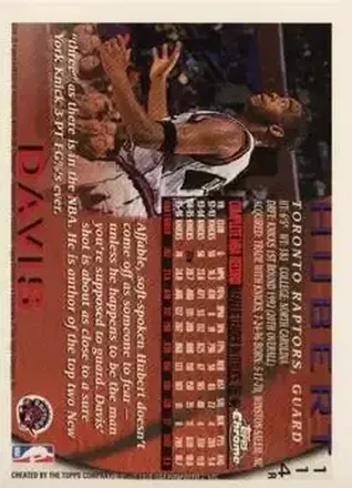 Hubert Davis Rückseite