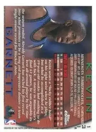 Kevin Garnett Rückseite