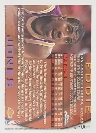 Retro di Eddie Jones