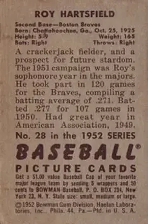 Roy Hartsfield back