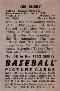 Back of Jim Busby