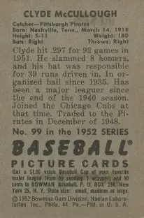 Back of Clyde McCullough
