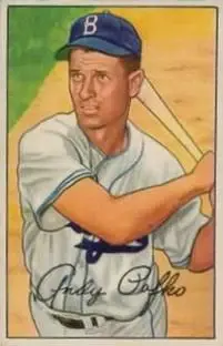 1952 Bowman #204 Andy Pafko