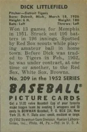 Dick Littlefield 背面