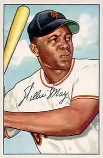 1952 Bowman #218 Willie Mays