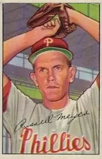 1952 Bowman #220 Russ Meyer