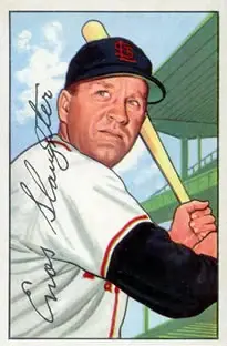 1952 Bowman #232 Enos Slaughter