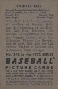 Back of Everett Kell