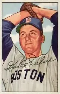 1952 Bowman #250 Ike Delock