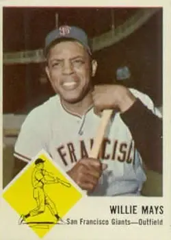 Front of Willie Mays
